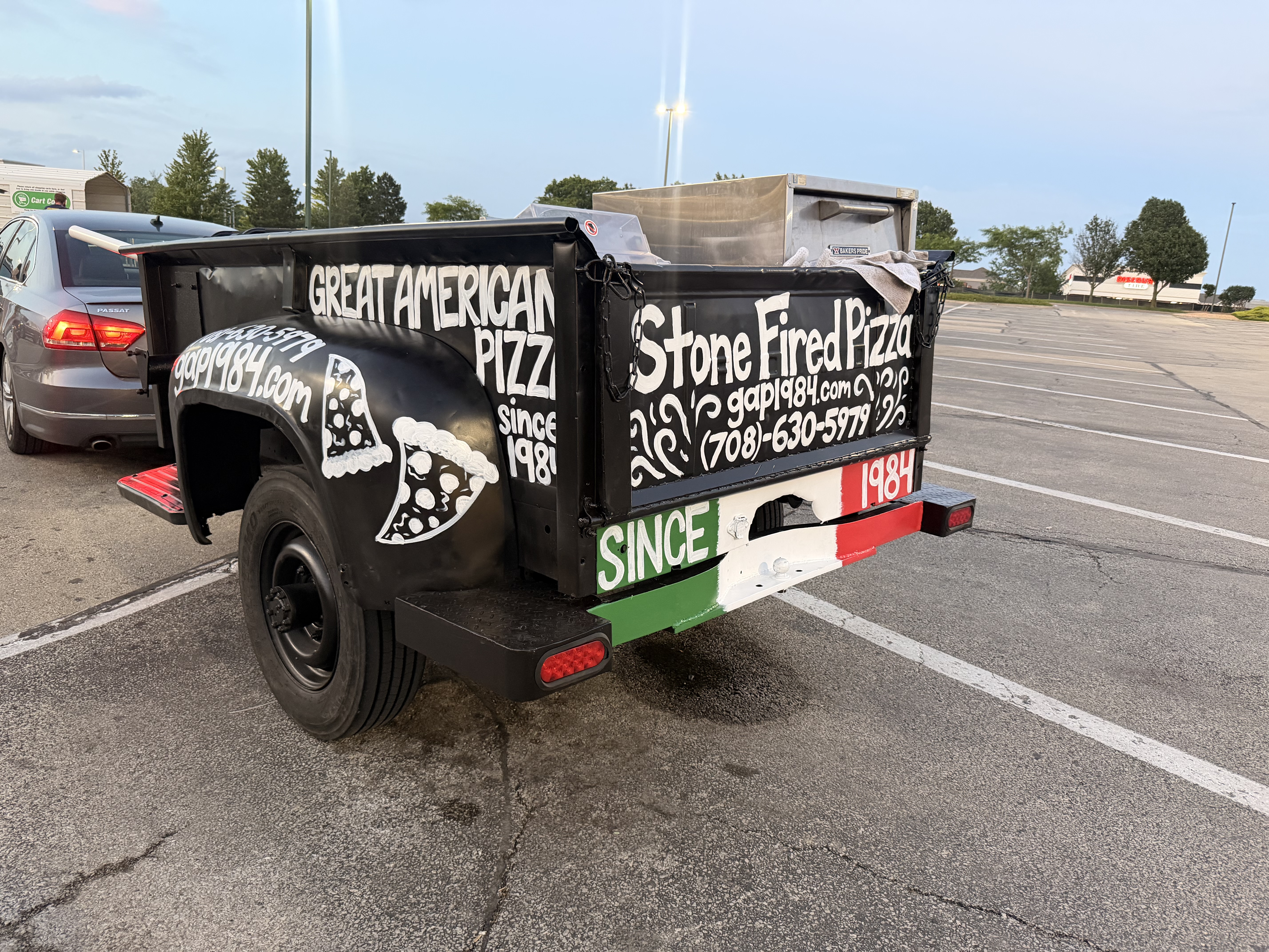 Mobile Pizza Trailer